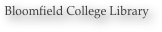 Bloomfield College Library
